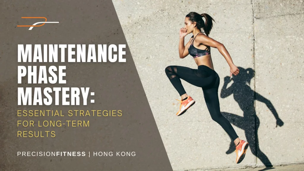 girl jumping fitness program maintenance phase