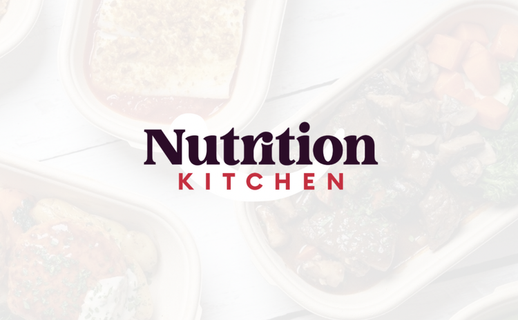 Bleached background with Nutrition Kitchen text over it