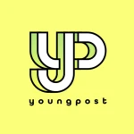 Yellow background with YP youngpost text on it